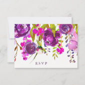 paardebloemen | Weddenschap RSVP Kaartje (Voorkant)