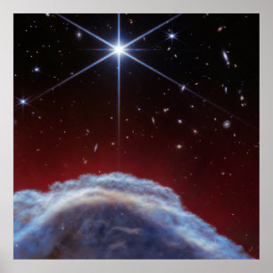 Paardekopnevel (NIRCam Afbeelding) Poster