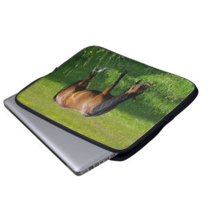 Paarden #1 laptop sleeve