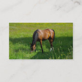 Paarden #1 visitekaartje (Achterkant)