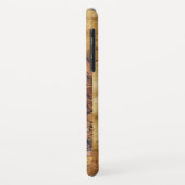 Paarden achterkwarten, Oranje geagatuurd monogram Case-Mate iPhone Case (Achterkant/links)