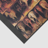 Paarden achtervoeten tissuepapier (Detail)