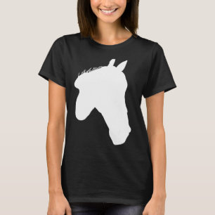 Paarden afdrukken Paarden Motif Riding Silhouette  T-shirt