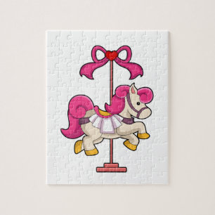 Paarden als Carrousel paard.PNG Legpuzzel