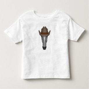 Paarden als cowboy met Pet Kinder Shirts