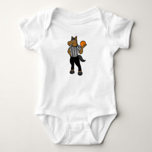 Paarden als referentie met Basketball & Whistle Romper