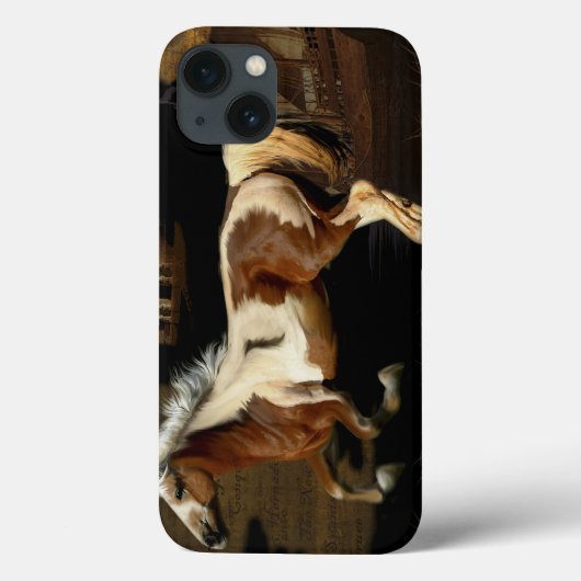 Paarden - Amerikaans Western thema Case-Mate iPhone Case (Achterkant)