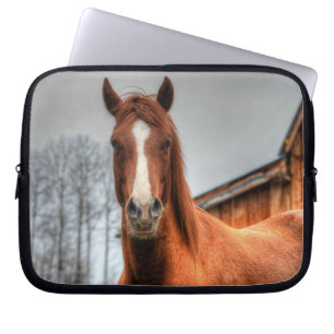 Paarden - Amerikaans Western thema Laptop Sleeve