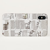 Paarden Antiek Adverteren krantenkunst Case-Mate iPhone Case (Achterkant (horizontaal))