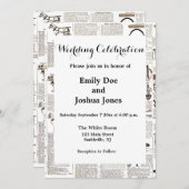 Paarden Antiek Adverteren krantenkunst Kaart (Voorkant / Achterkant)