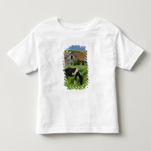 Paarden bekijken in een veld in de Palouse 2 Kinder Shirts