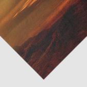 Paarden bij schemering tissuepapier (Detail)