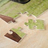 Paarden Boerderij Dierlijke Natuur Legpuzzel (Zijkant)