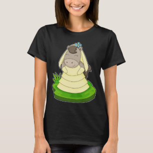 Paarden Bruids Bloem Huwelijk T-shirt