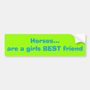 Paarden Bumpersticker