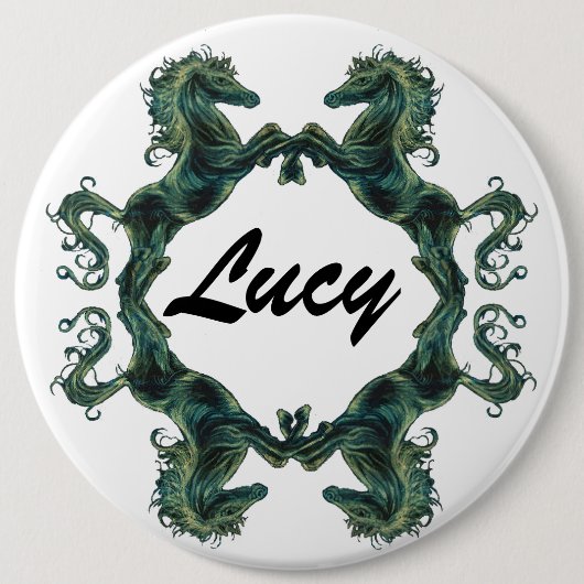 Paarden Button Badge (Voorkant)