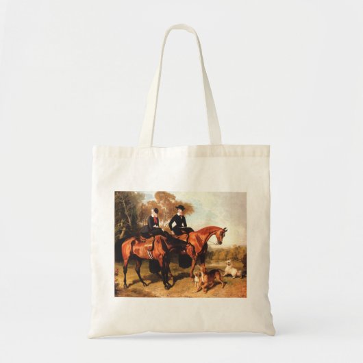 Paarden Canvas tas (Voorkant)