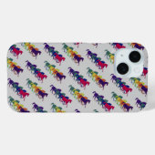 paarden Case-Mate iPhone case (Achterkant (horizontaal))