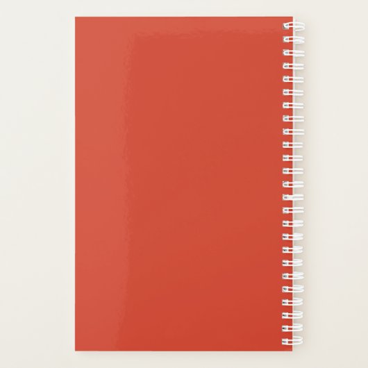 Paarden Chinese Zodiac Planner (Achterkant)