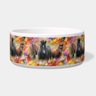 Paarden Colorful Voerbakje