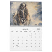 Paarden, de kunst van Eve Mazur Kalender (Jan 2026)