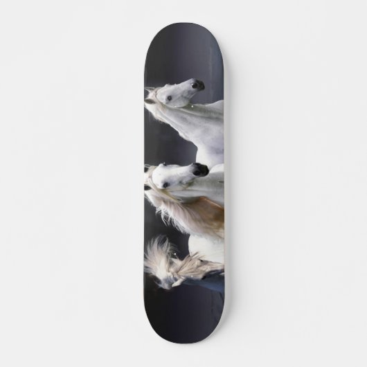 Paarden die lopen met kussens skateboard (Voorkant)