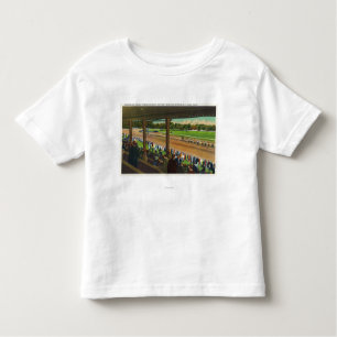 Paarden die naar de Post gaan bij Race Track Kinder Shirts