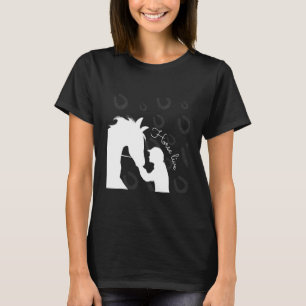 Paarden die paarden ruiken, dames voor Rider T-shirt