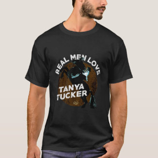 Paarden Echte Mannen houden van Tanya Tucker TShir T-shirt