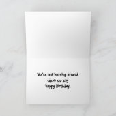 Paarden en Afbeelding van runderen Kaart (Binnen)