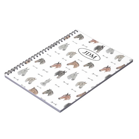 Paarden en Bits Notitieboek (Linkerzijde)