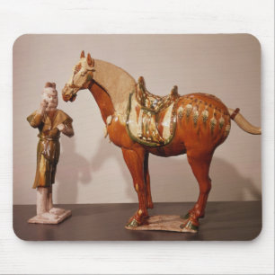 Paarden en bruinvissen, Tang Dynasty Muismat