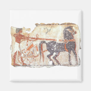 Paarden en Chariot Magneet