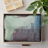 Paarden en cowboy Winter Snow Tissuepapier (Geschenk)