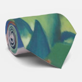 Paarden en Eagle van Franz Marc,  Cubistische kuns Stropdas (Opgerold)
