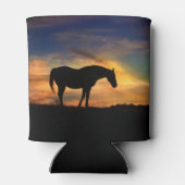  paarden en het zuidwestelijke luchtruim blikjeskoeler (Achterkant)