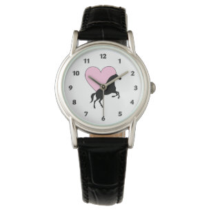 Paarden en liefde horloge