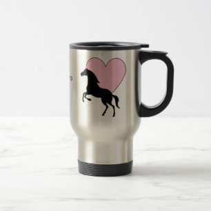 Paarden en liefde reisbeker