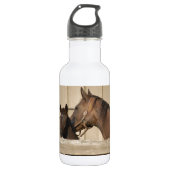 Paarden en Pony Waterfles (Voorkant)