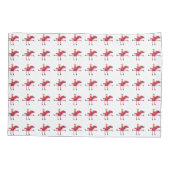 Paarden en rijders kussensloop (Achterkant)