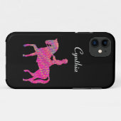 Paarden en ringverf Case-Mate iPhone case (Achterkant (horizontaal))