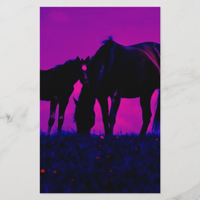 Paarden en vissen (Voorkant)