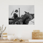 paarden en vrouwen 1912 poster (Keuken)