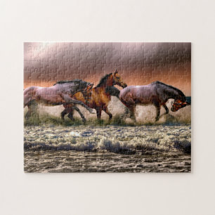 Paarden Game Puzzle Legpuzzel