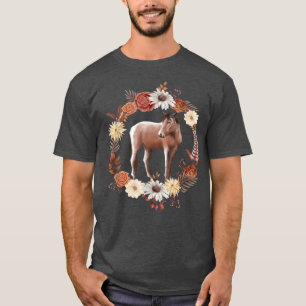 Paarden, Herfst, herfst levebloemen, paardenpest T-shirt