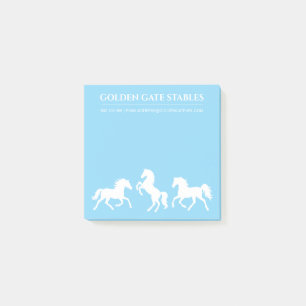 Paarden in beweging Paardensport Stal of Ranch Post-it® Notes