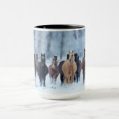 Paarden in de koude mok (Midden)