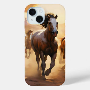 Paarden in de woestijn