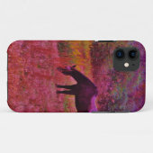 Paarden in een kaleidoscoop gekleurd veld Case-Mate iPhone case (Achterkant (horizontaal))