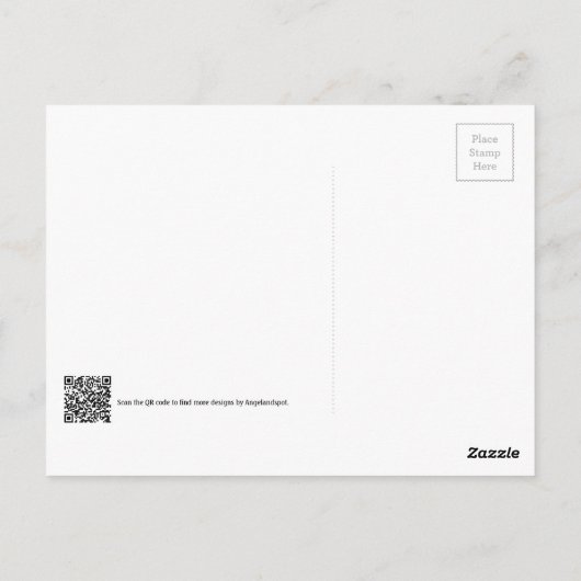 Paarden in een Pasture Digitaal Schilderij Briefkaart (Achterkant)